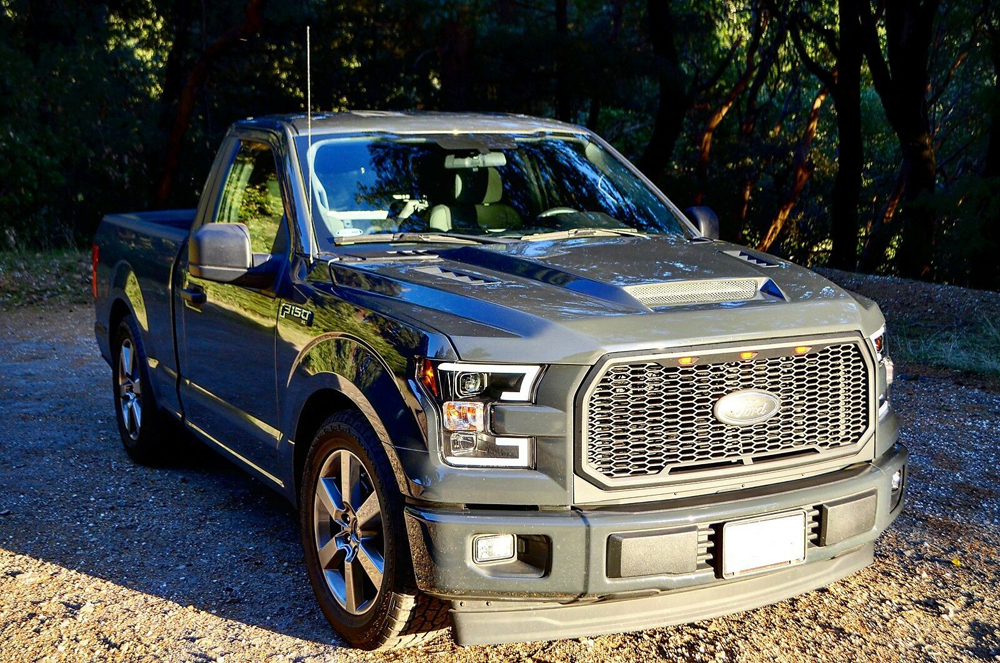 Ford F150 Fiberglass Hood